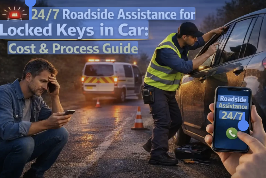 24/7 Emergency Roadside Assistance for Locked Keys