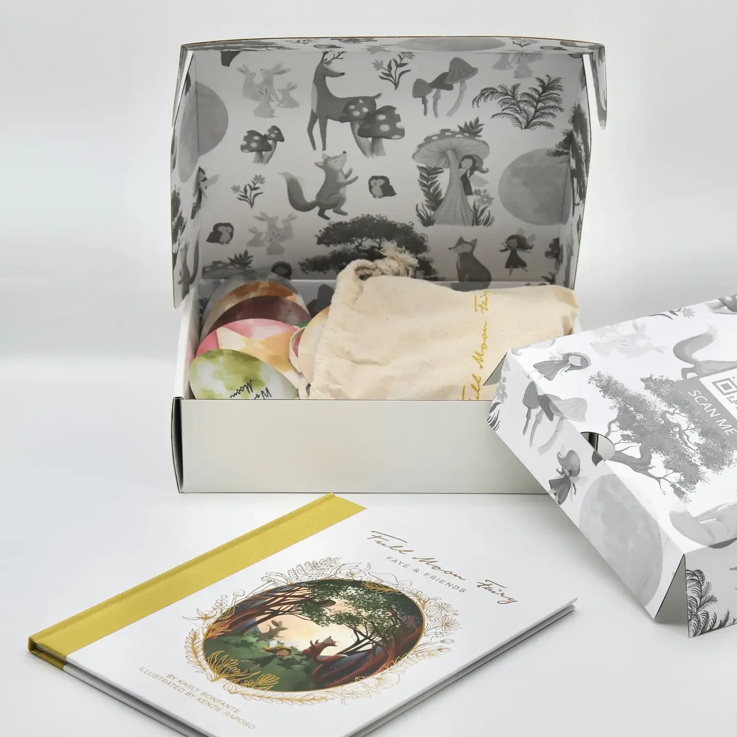 Full Moon Fairy Faye & Friends (Book 1) + Moon & Stars Garland Kit