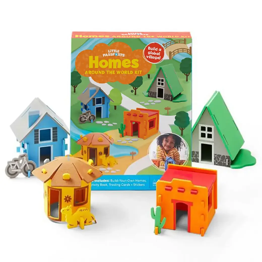 Little Passports Homes Around the World Kit