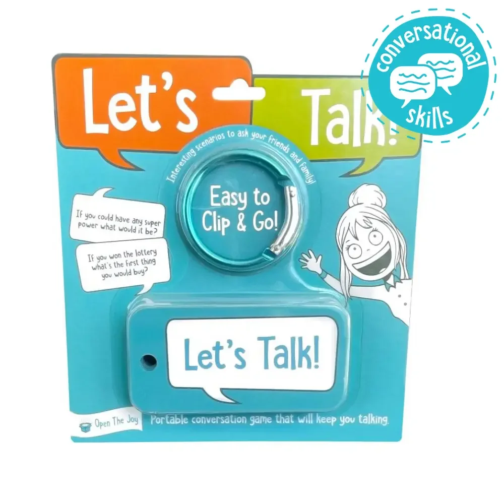 Open The Joy-Let's Talk Grab-N-Go Conversation Starters!