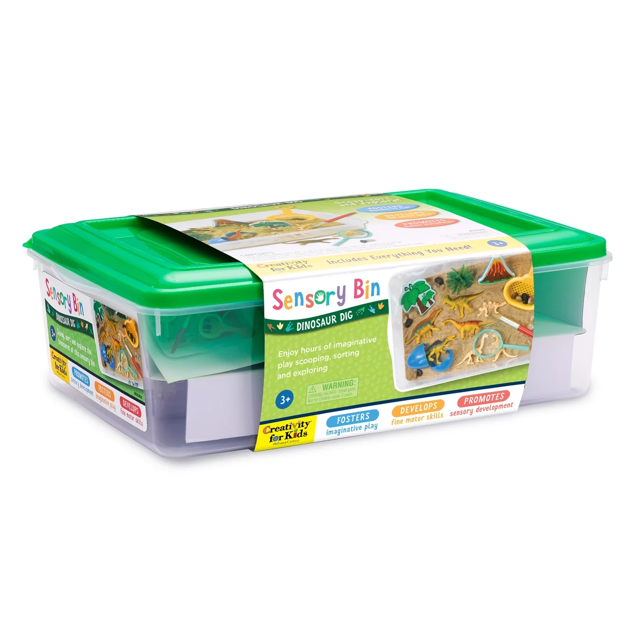 Creativity For Kids Dinosaur Dig Sensory Bin Adventure