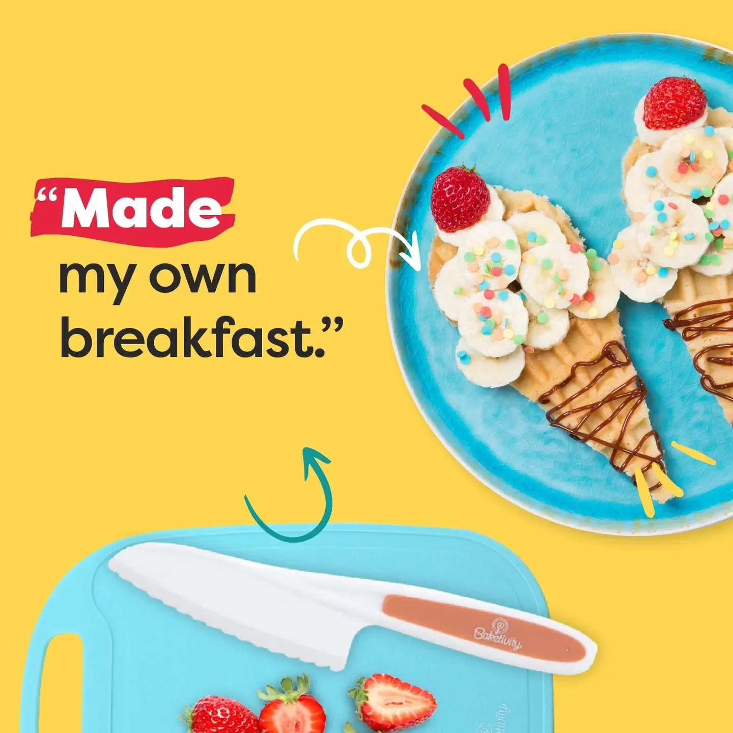 Baketivity Cookig Set Real Utensils With Kitchen Tool Guide2.webp