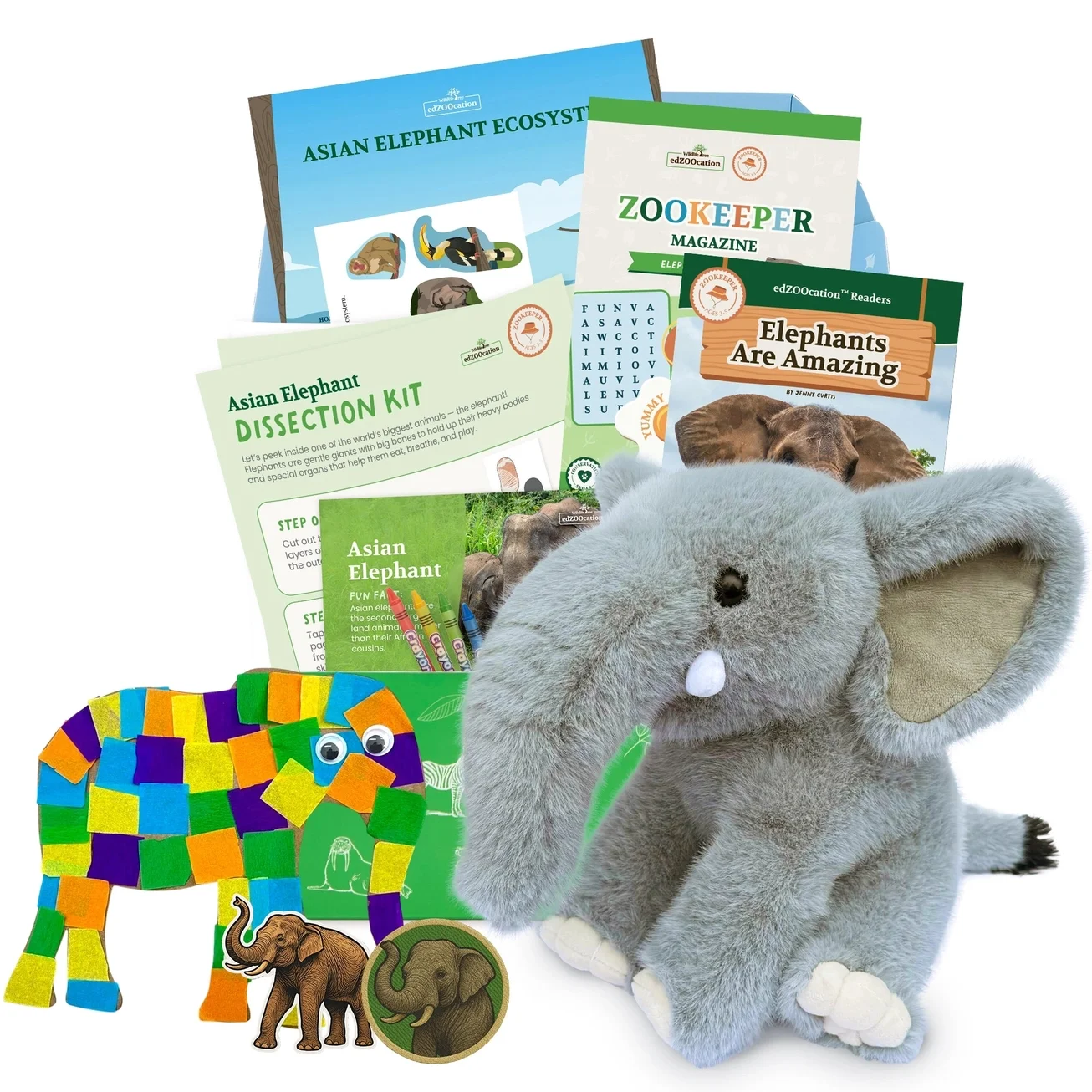 Wildlife Tree Elephant Zookeeper Box 2 Ages 3-5.webp