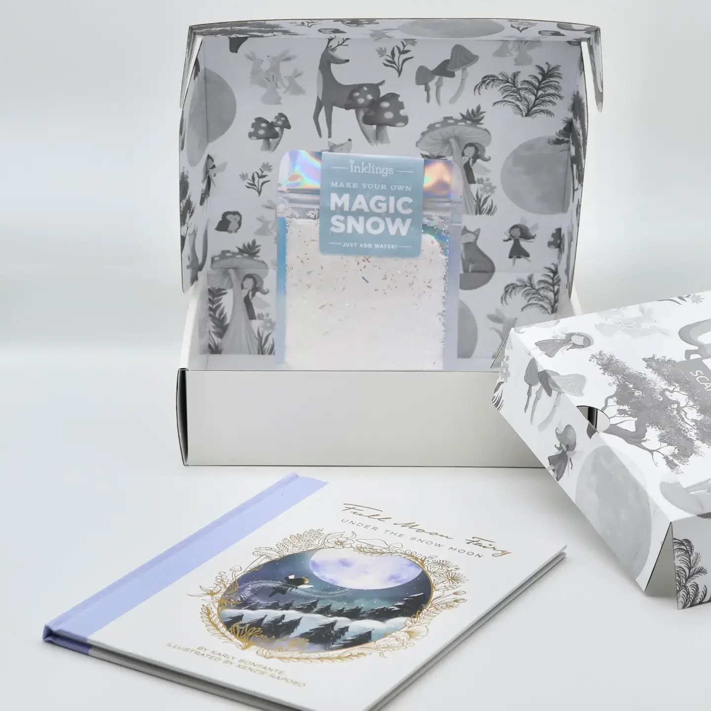 Full Moon Fairy Under the Snow Moon (February) + Snow Making Kit