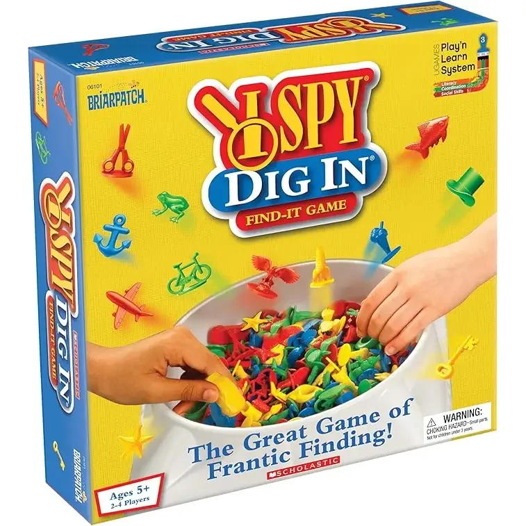 I Spy Dig in - Frantic Finding Sensory Fun