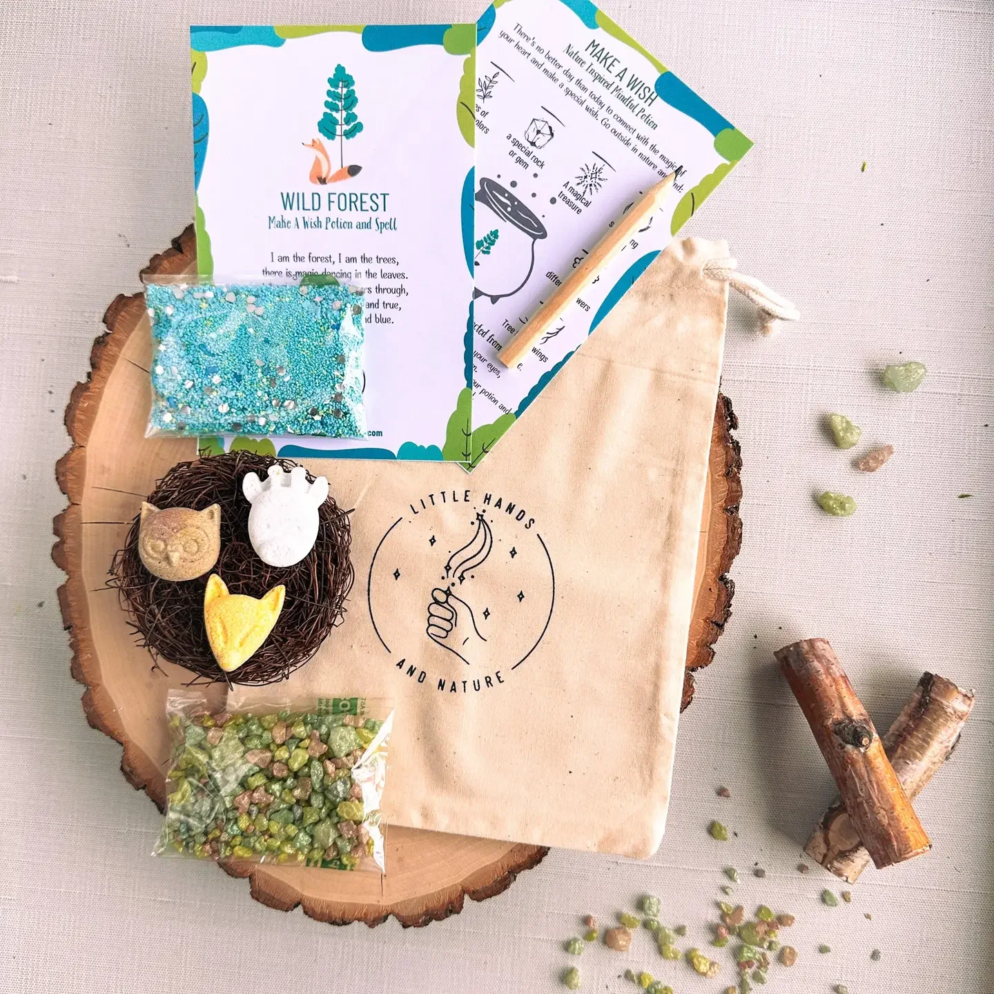 Little Hands and Nature Wild Forest Potion Pouch