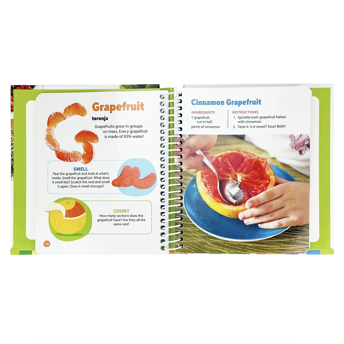 ChopChop Eatable Alphabet Kids Recipe Book Inside2.webp