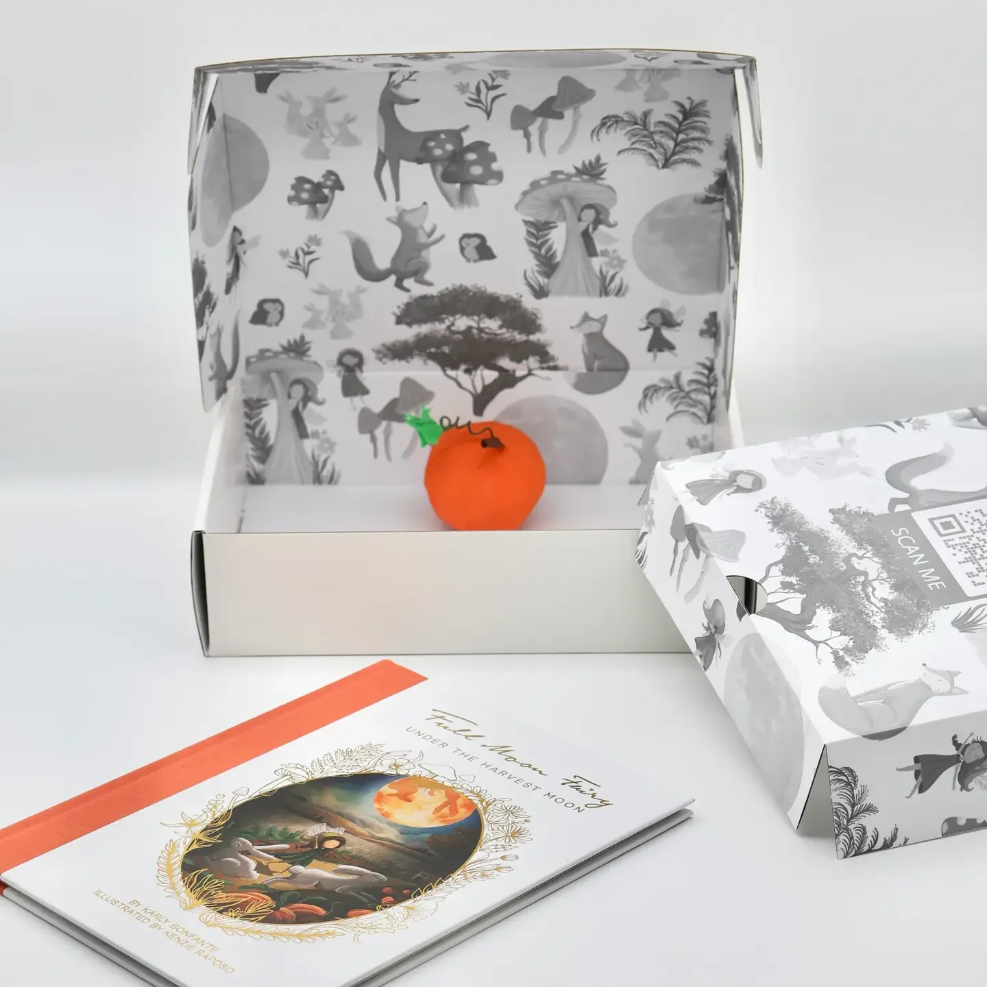 Under the Harvest Moon (September) + Unraveling Pumpkin Surprise Ball Kit