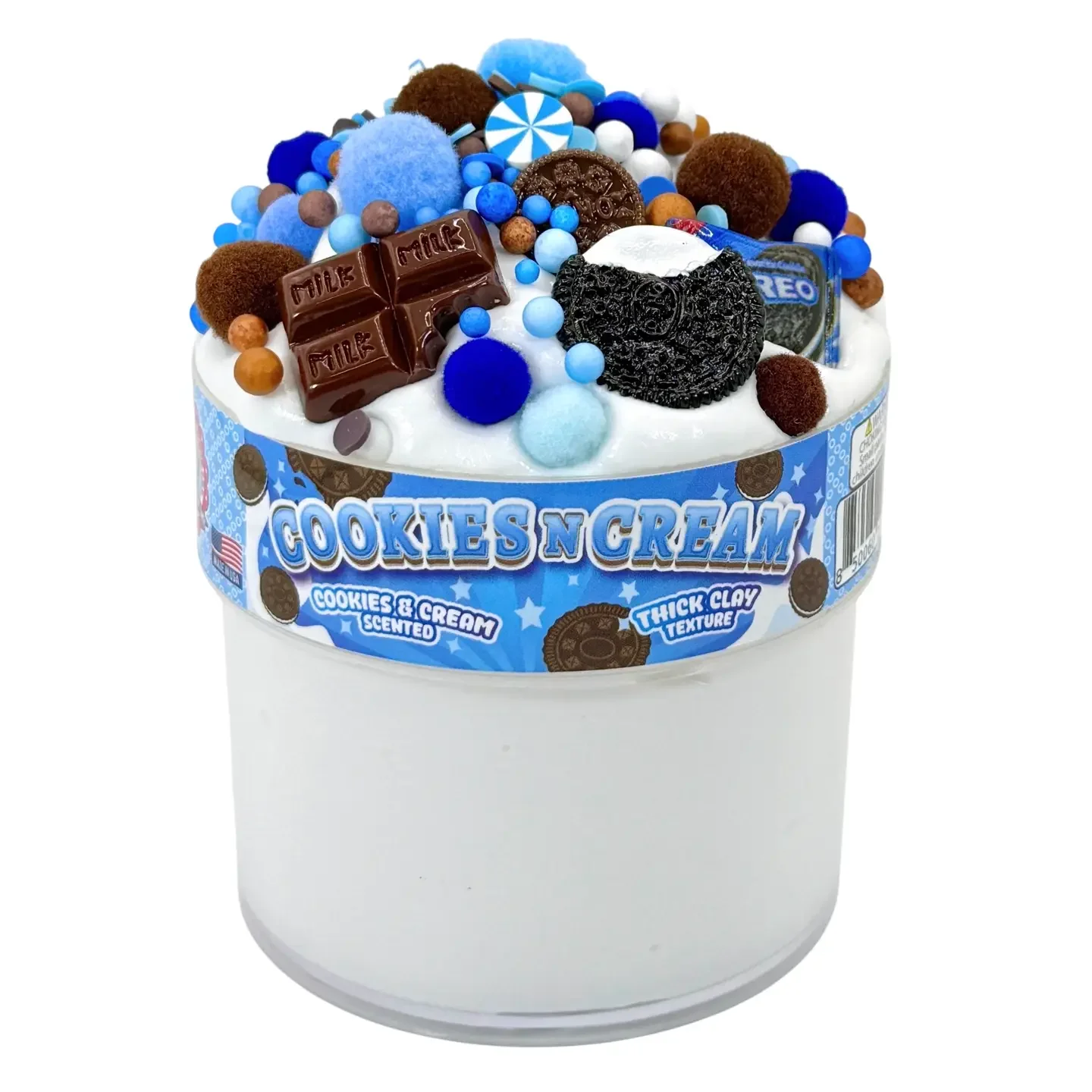 Cookies N Cream Scented Sensory Clay