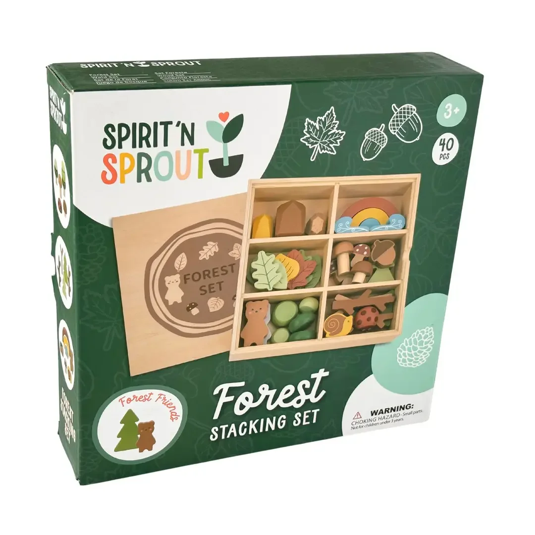 Spirit & Sprout Forest Friends Sensory Play Kit