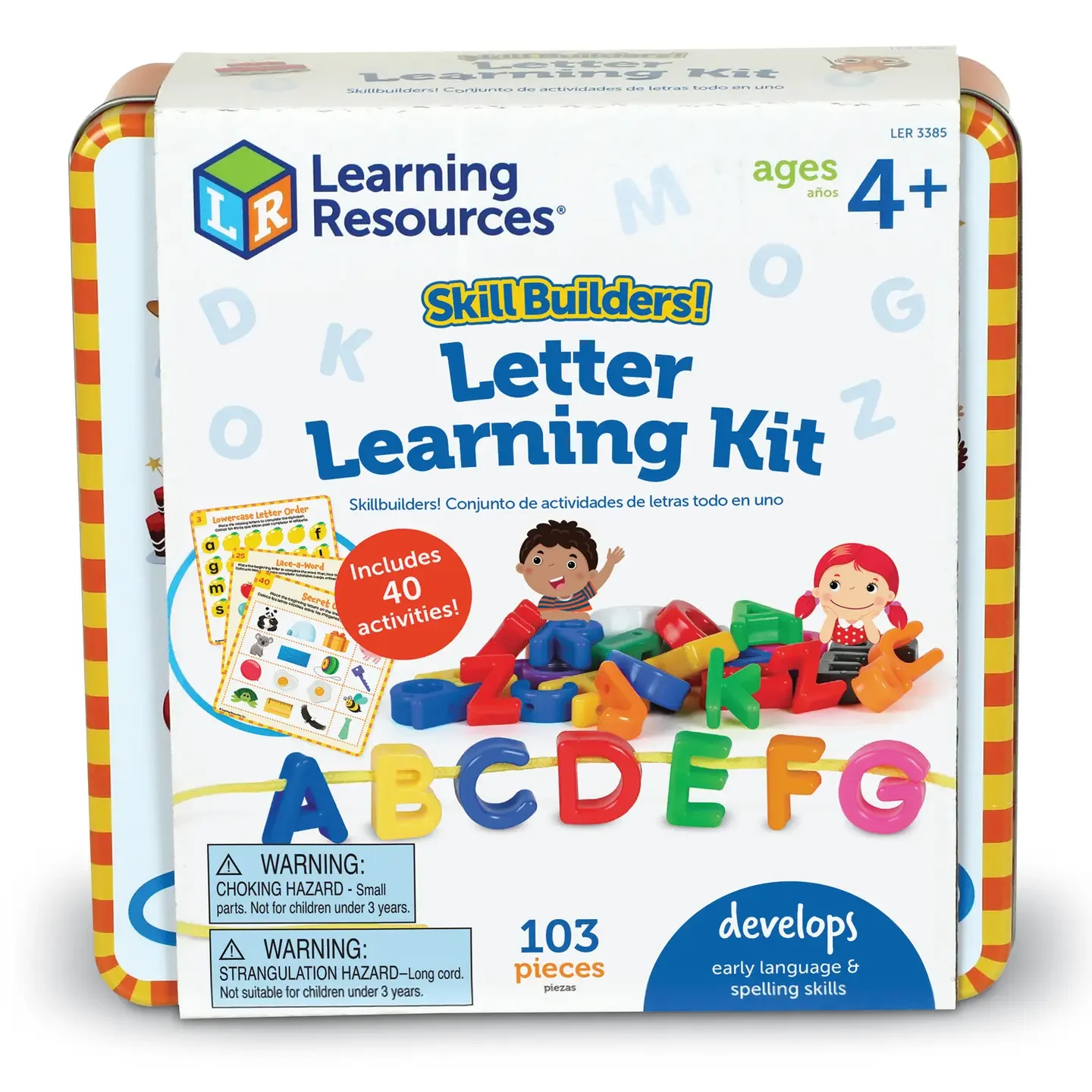 Learning Resources-Skill Builders Letter Learning Kit