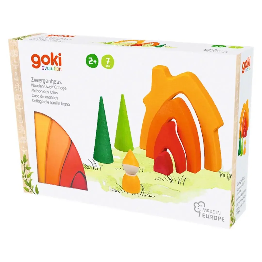 Goki  Amirca Wooden Dwarf Cottage