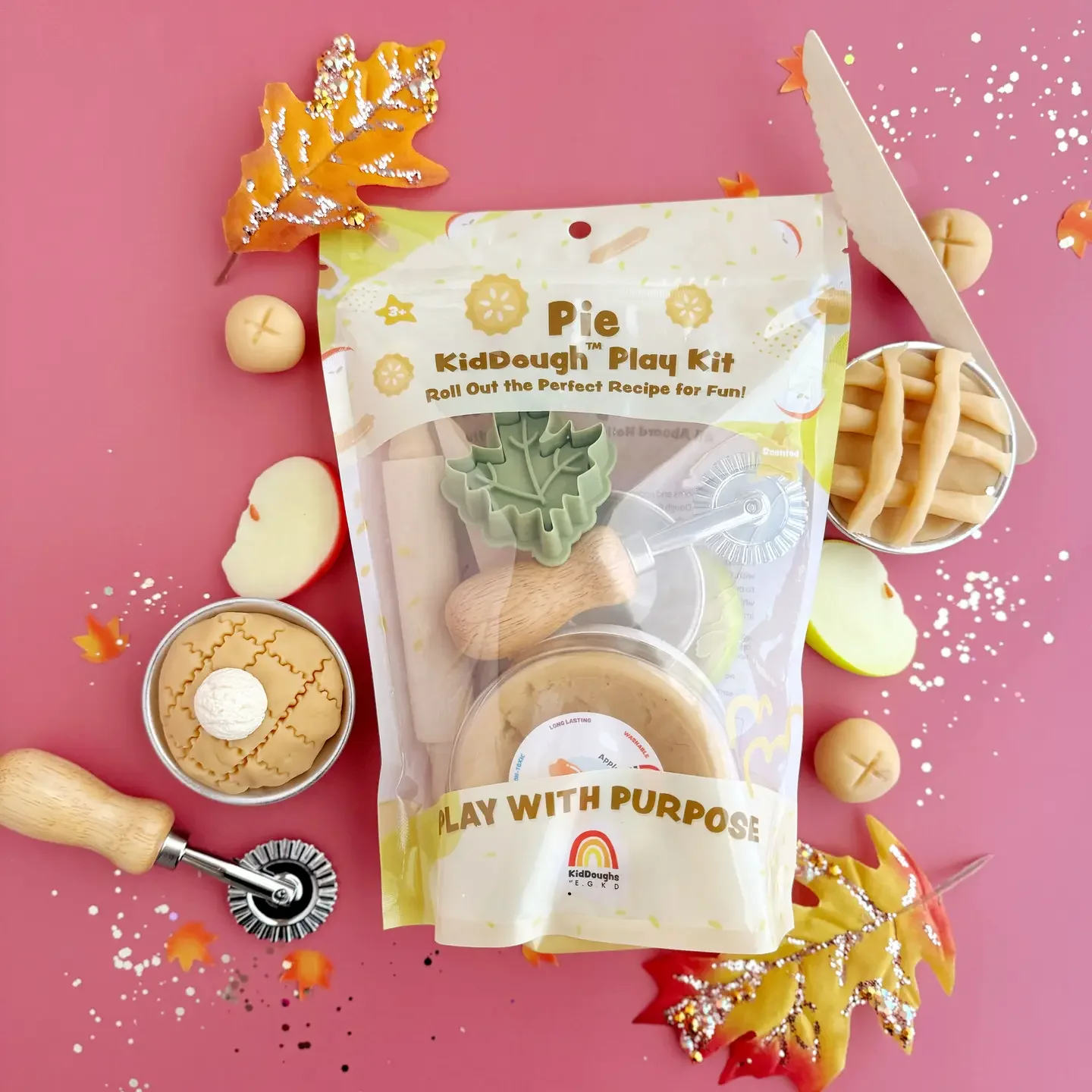 Apple Pie Kid Dough Kit.webp