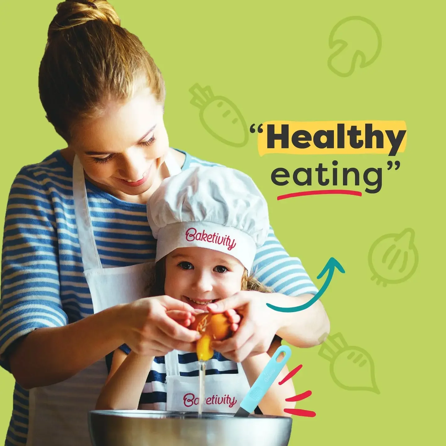 Baketivity Cookig Set Real Utensils With Kitchen Tool Guide3.webp