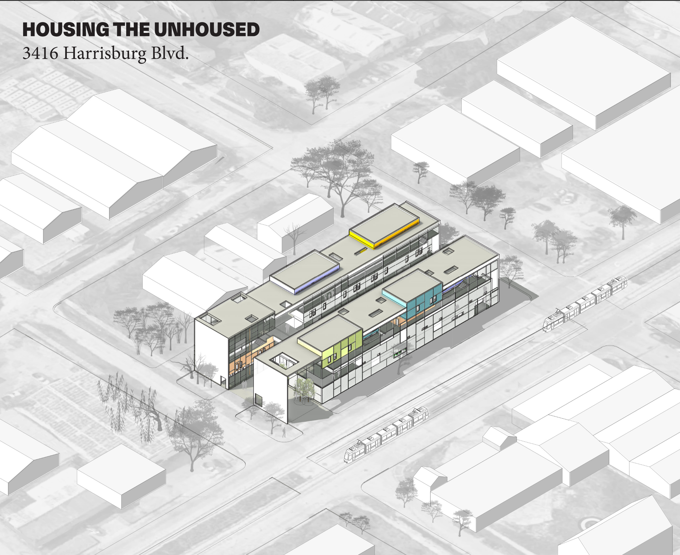 Housing the Unhoused | Spring '22 Studio