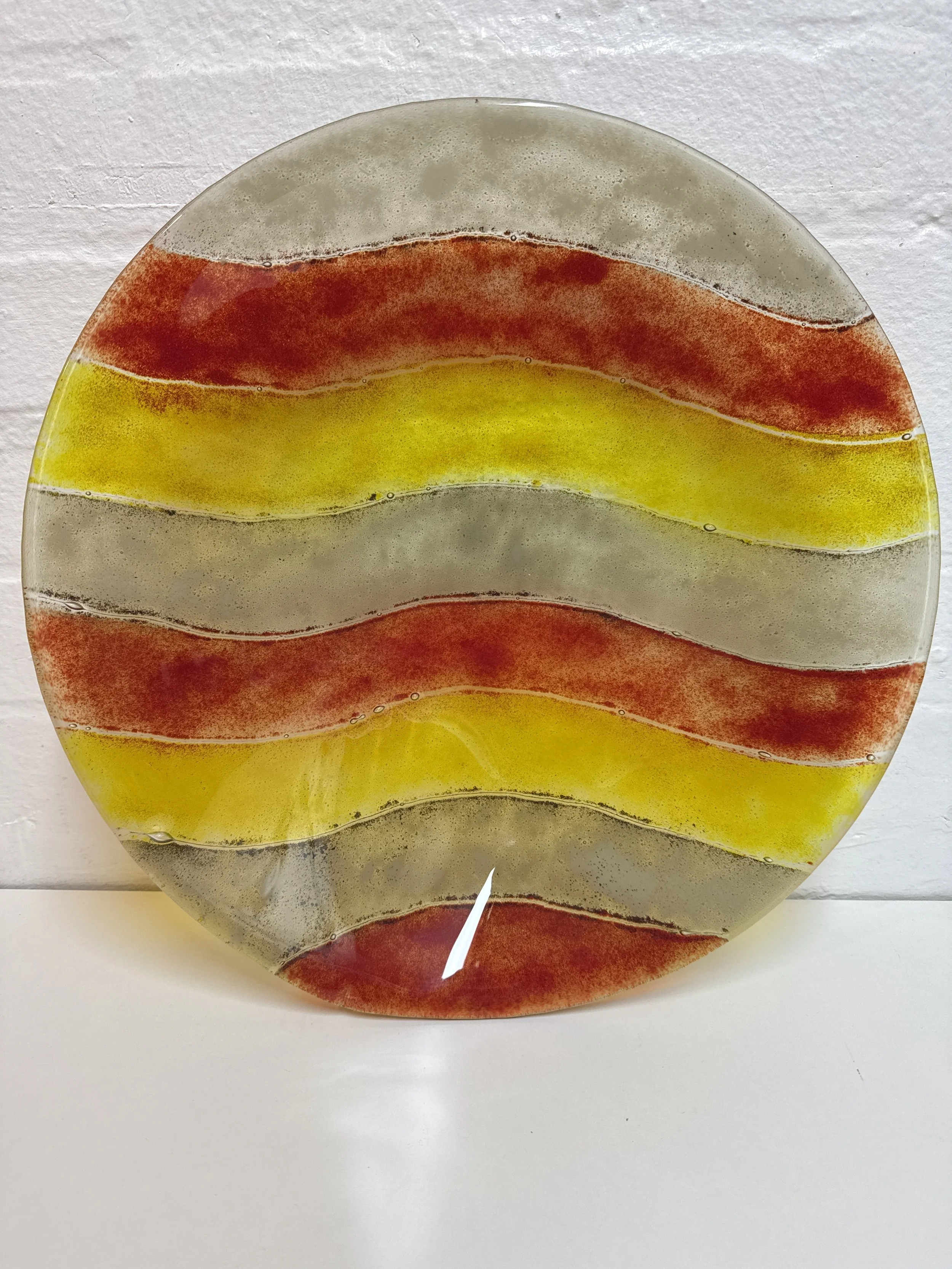 Extra large fruit Bowl sunset