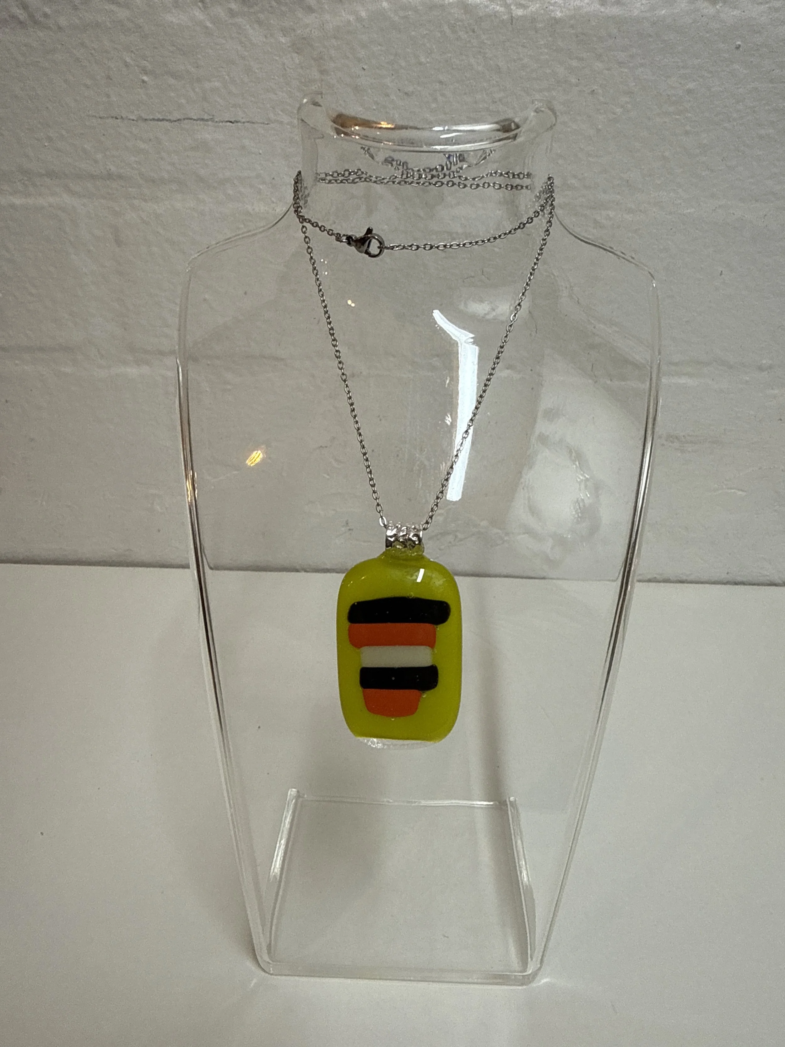 Artisan Pendant yellow five stripes