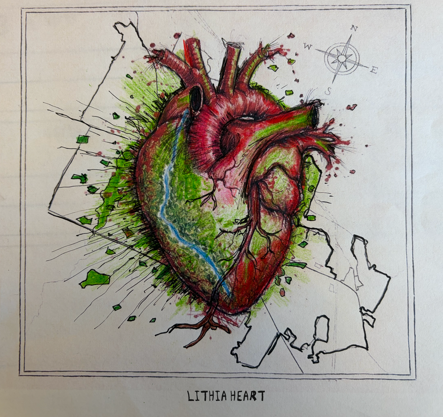Lithia Heart by Erick Gordon