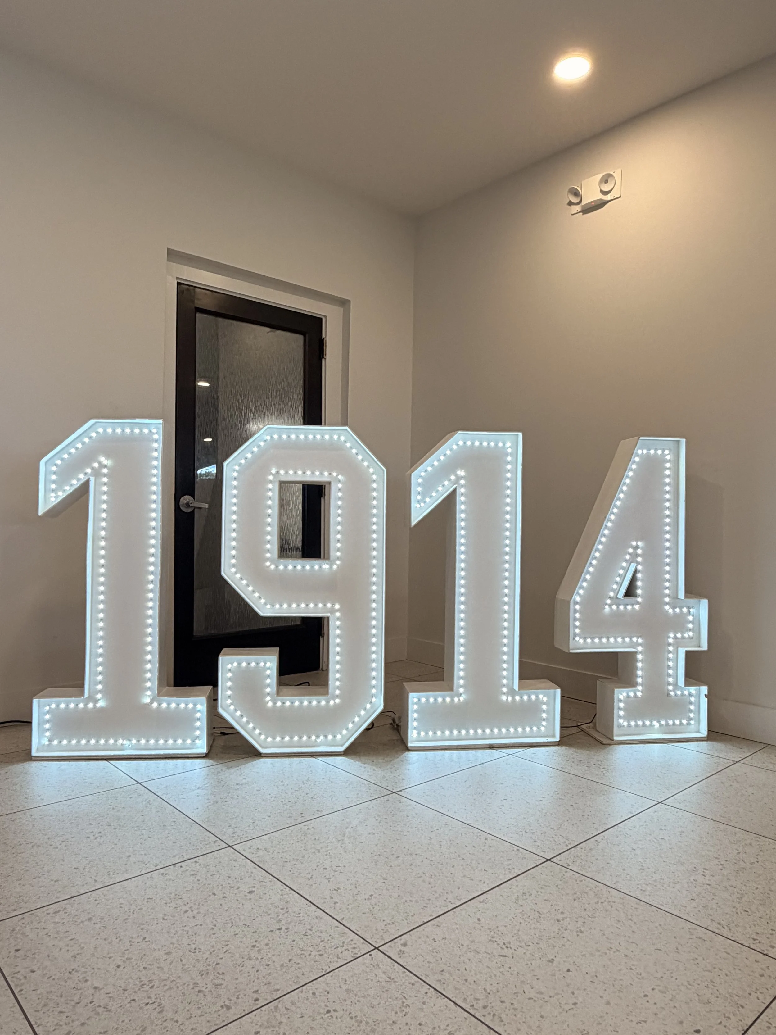 Marquee Letters/Numbers