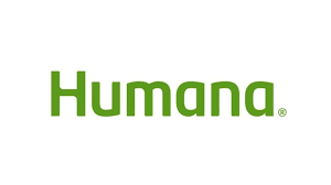 Humana logo in green text on a white background