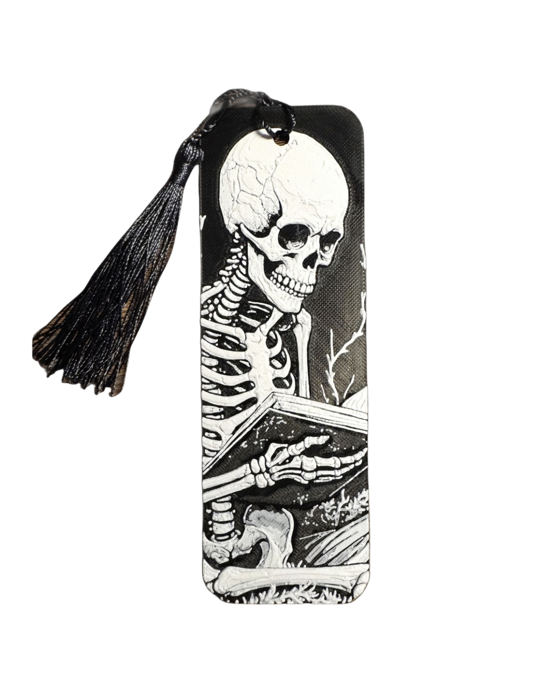 Skull Book - 3D Printed Bookmark