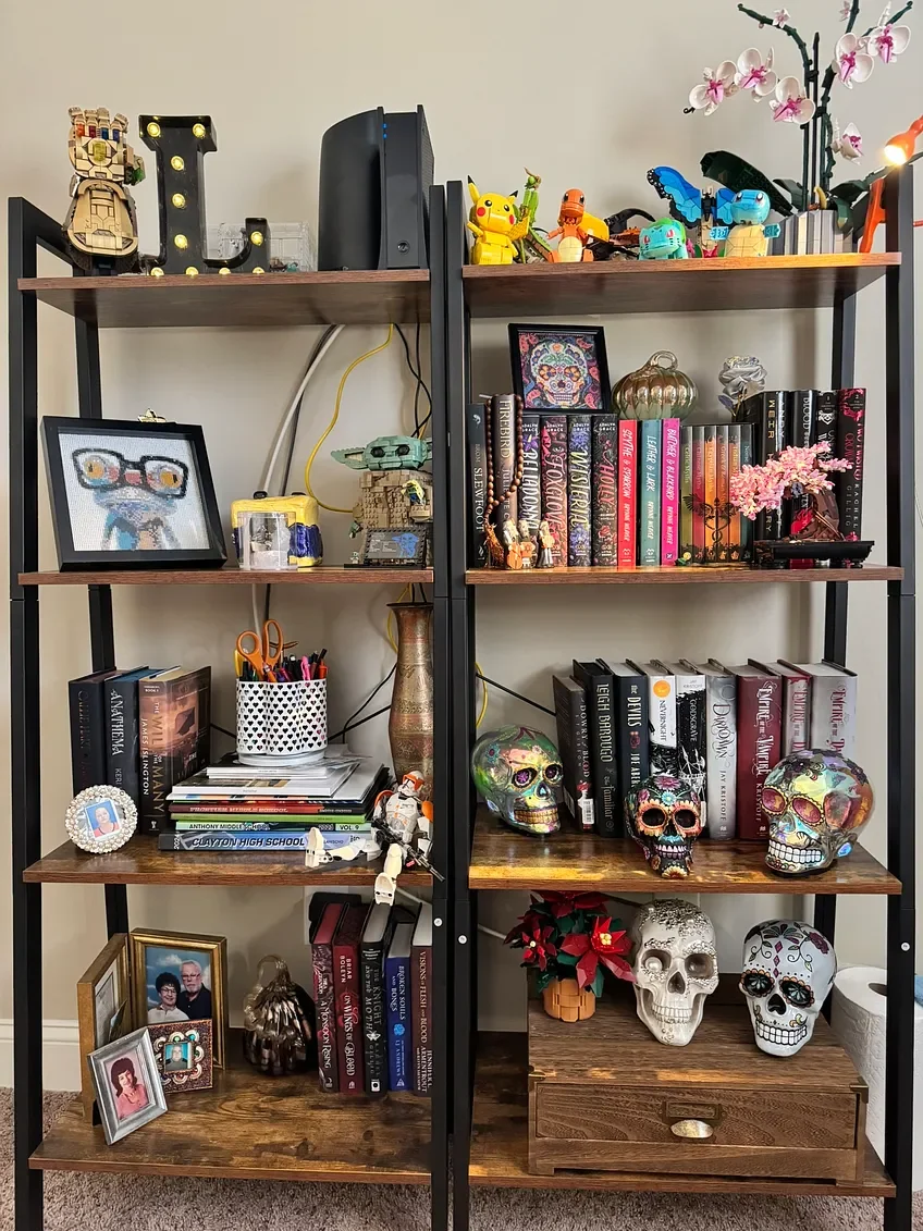 The Shelf I Write Beside