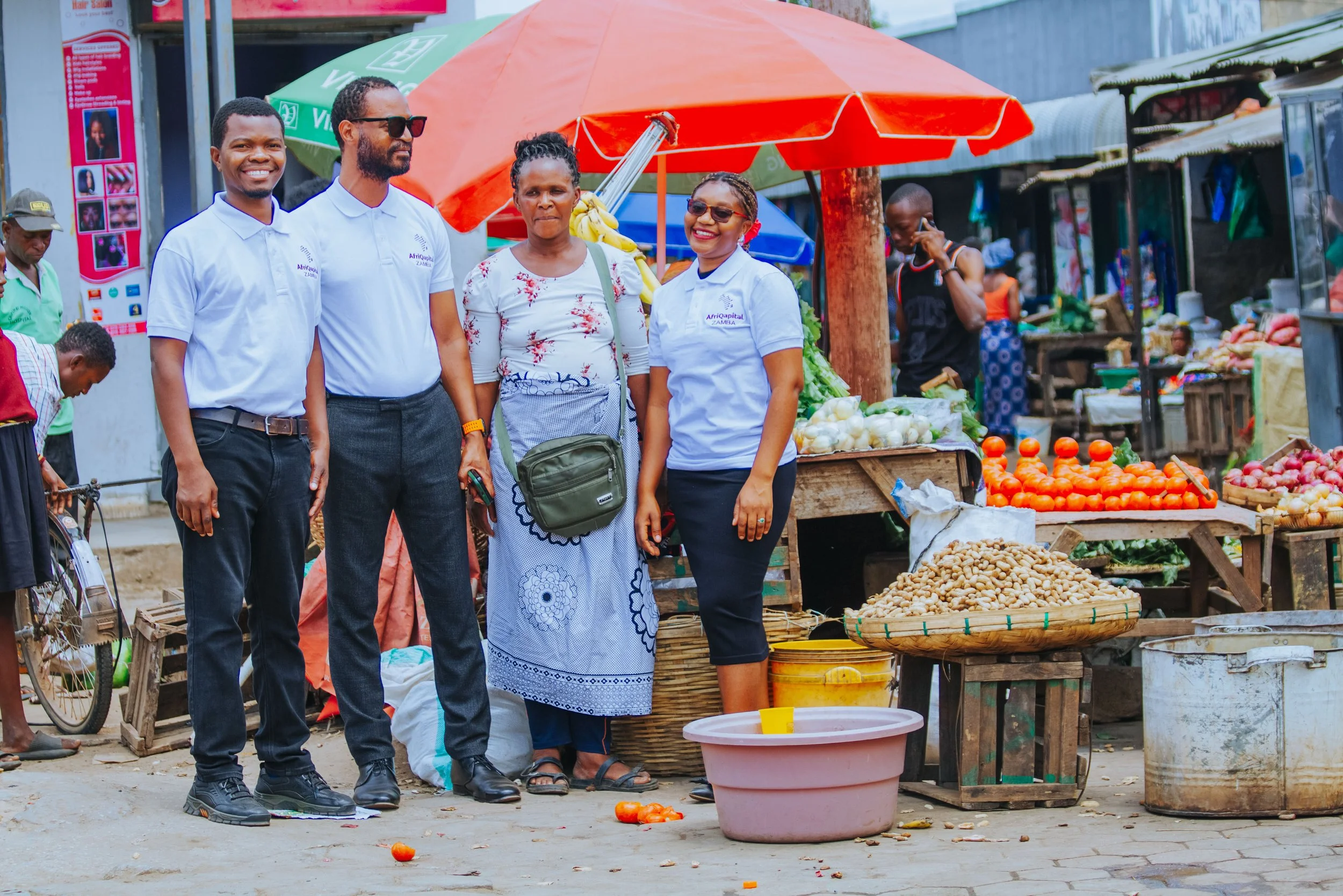 AfriQapital supports african entrepreneurs through microfinance, business tools, and growth opportunities. Starting in Zambia, we empower small businesses and drive sustainable economic impact, with a clear vision to expand across Africa.