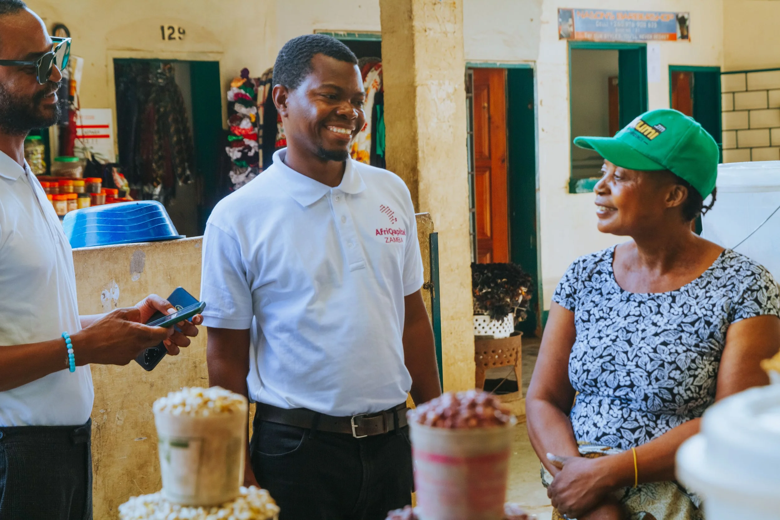 AfriQapital supports african entrepreneurs through microfinance, business tools, and growth opportunities. Starting in Zambia, we empower small businesses and drive sustainable economic impact, with a clear vision to expand across Africa.