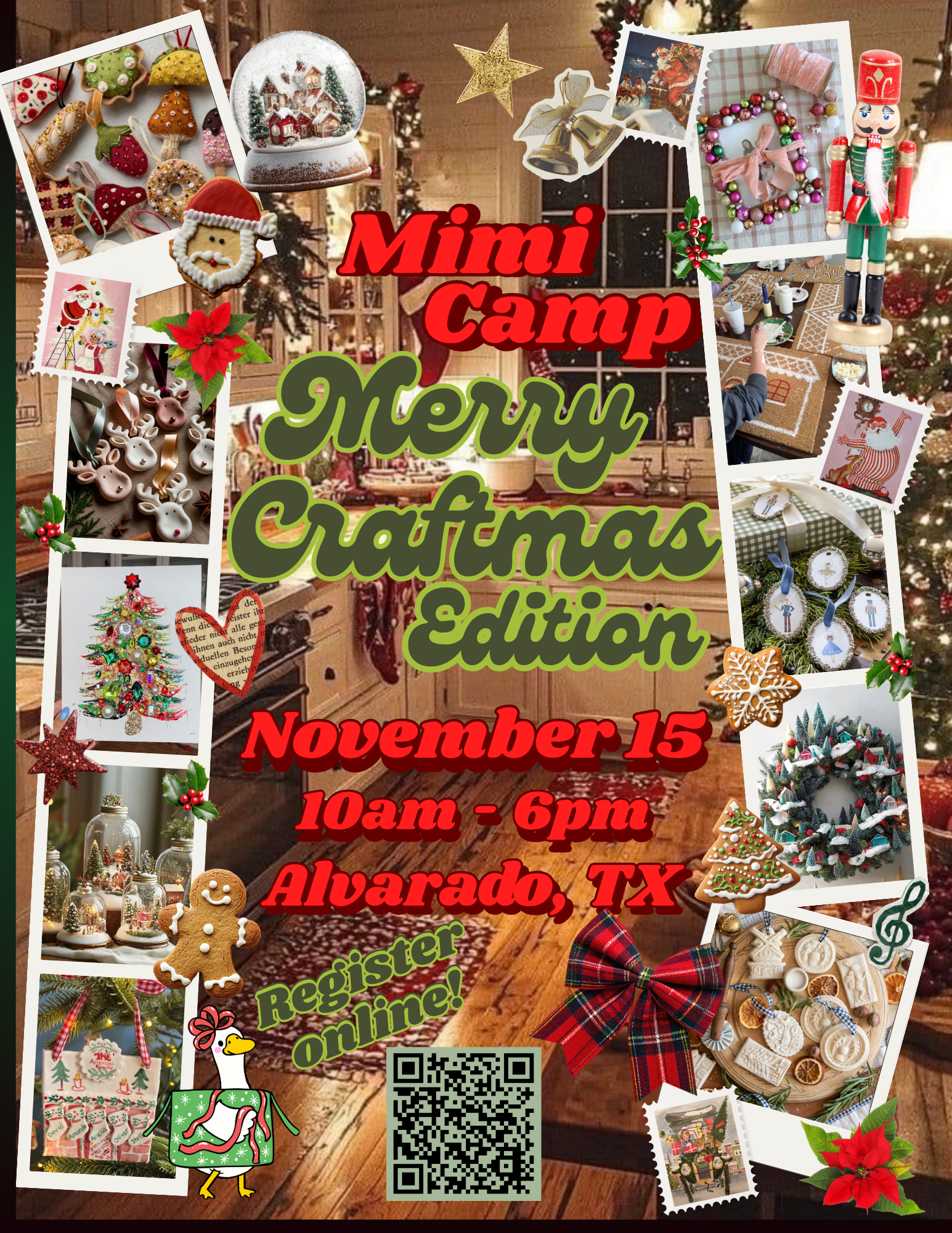 Green and Gold Modern Christmas Party Flyer - 2.png