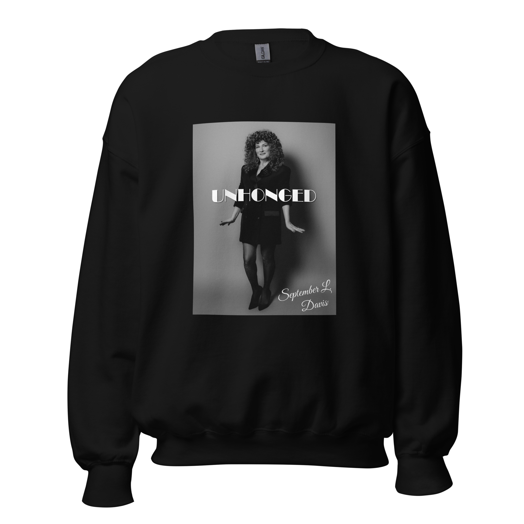Unhonged Black Sweatshirt Front.png
