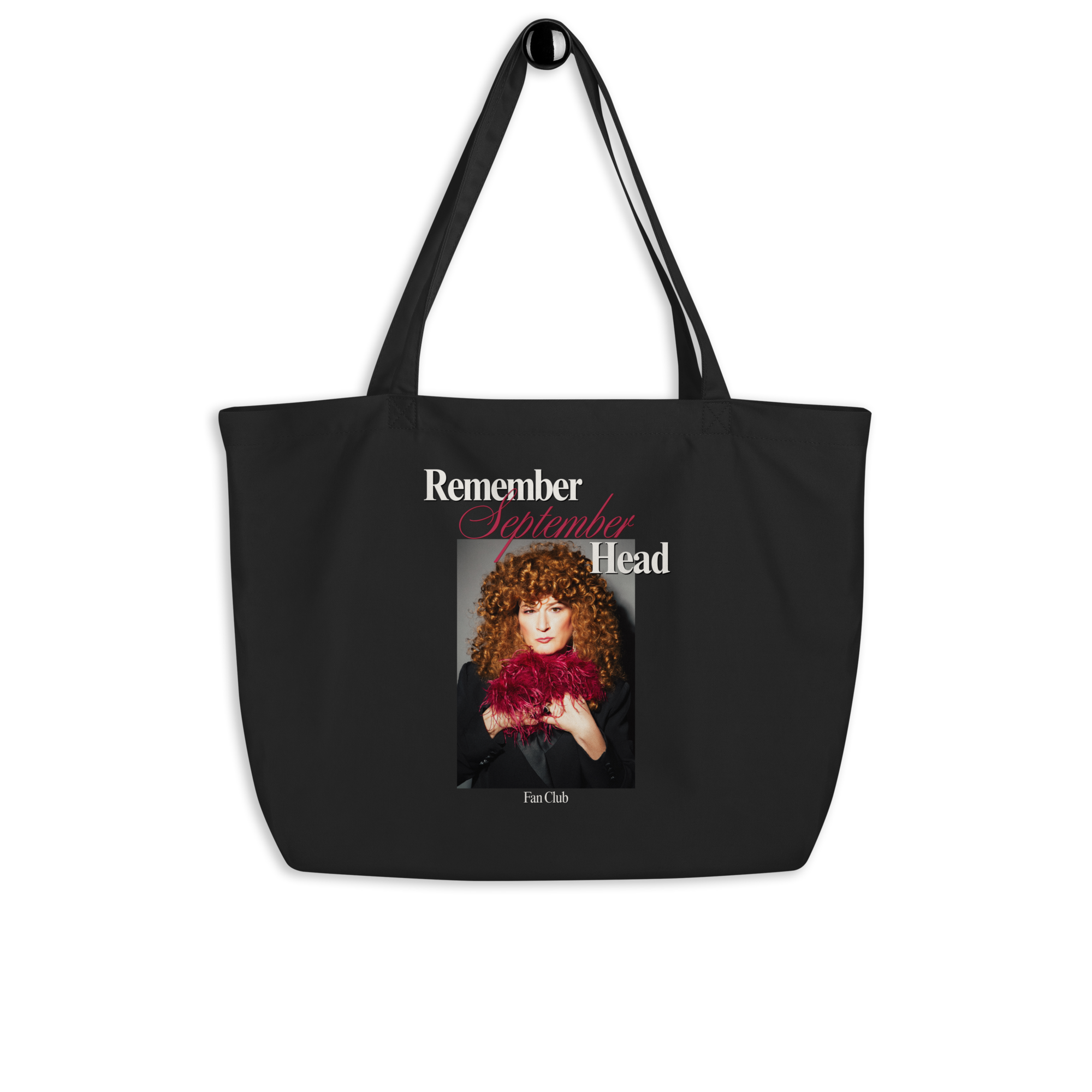Remember September Head Fan Club  Large Eco Tote Bag