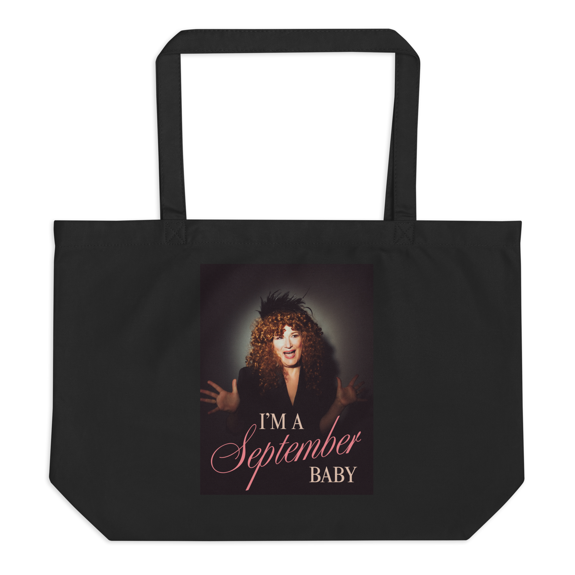 I'm A September Baby Large Eco Tote Bag