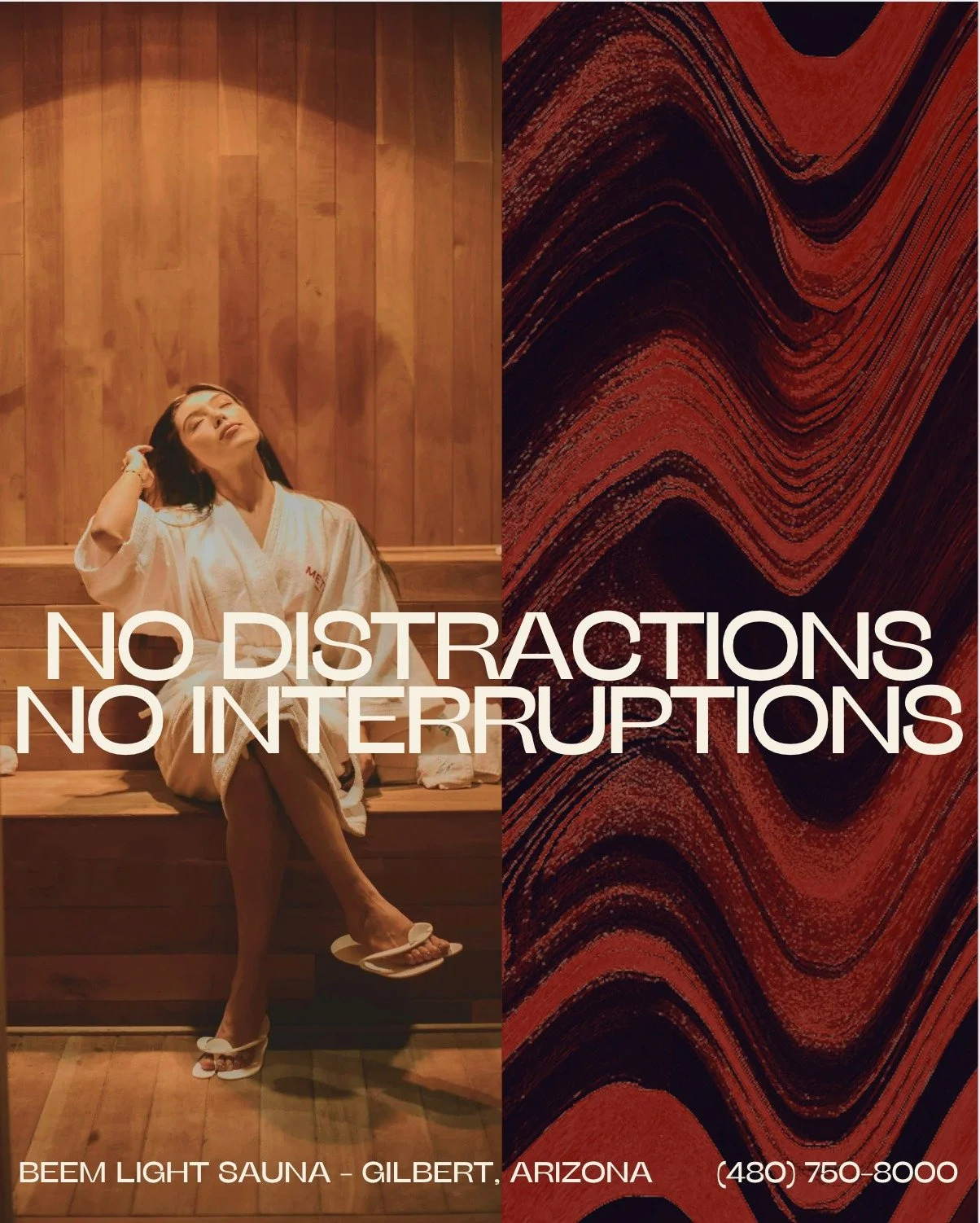 A rare thing these days: uninterrupted time. ✨

Step into your private suite and leave the noise outside.

#BeemLightSauna #InfraredSauna #Relax #Reset #GilbertWellness