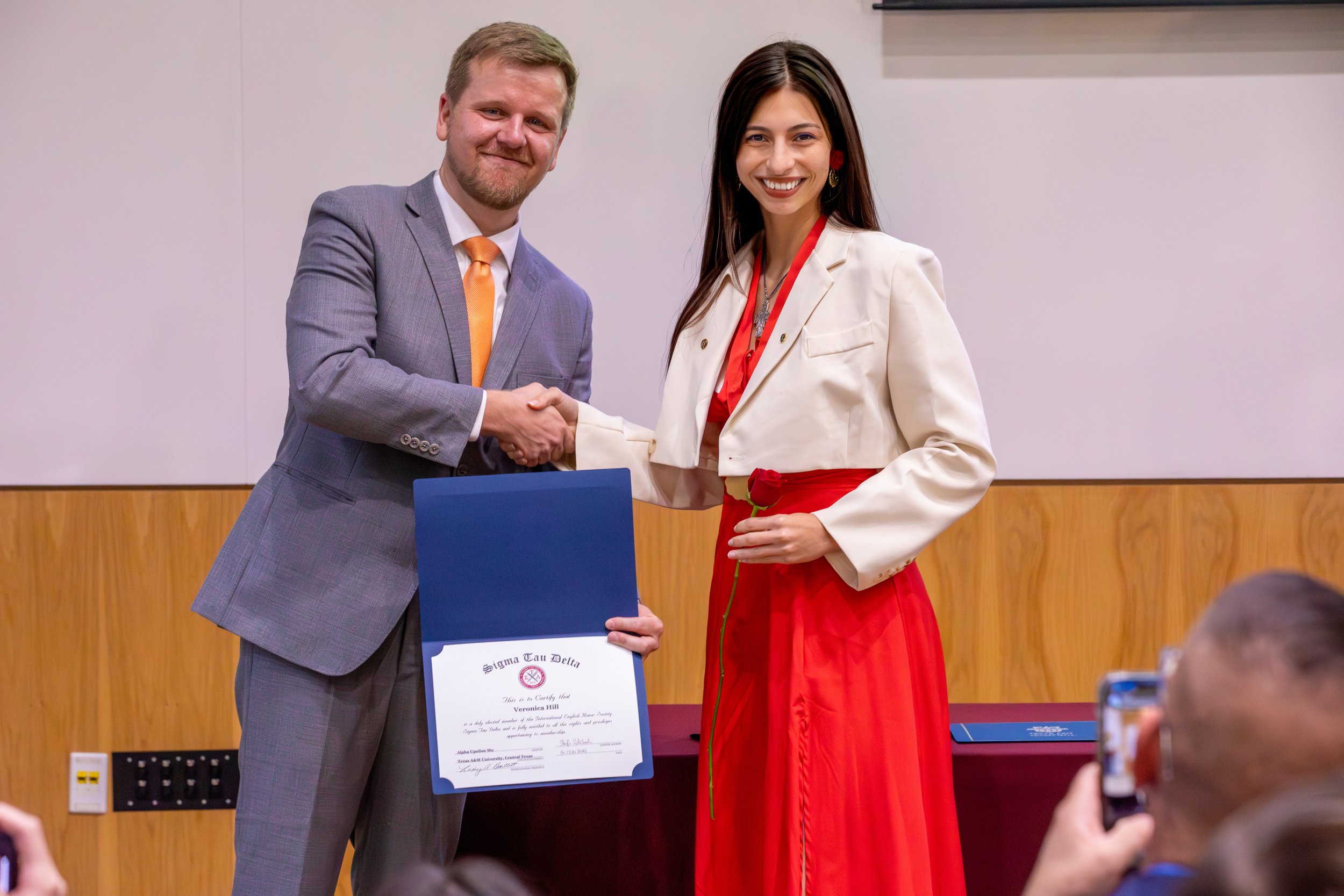 Public Relations Officer Installation, 2026
Sigma Tau Delta International English Honor Society, Alpha Upsilon Mu Chapter