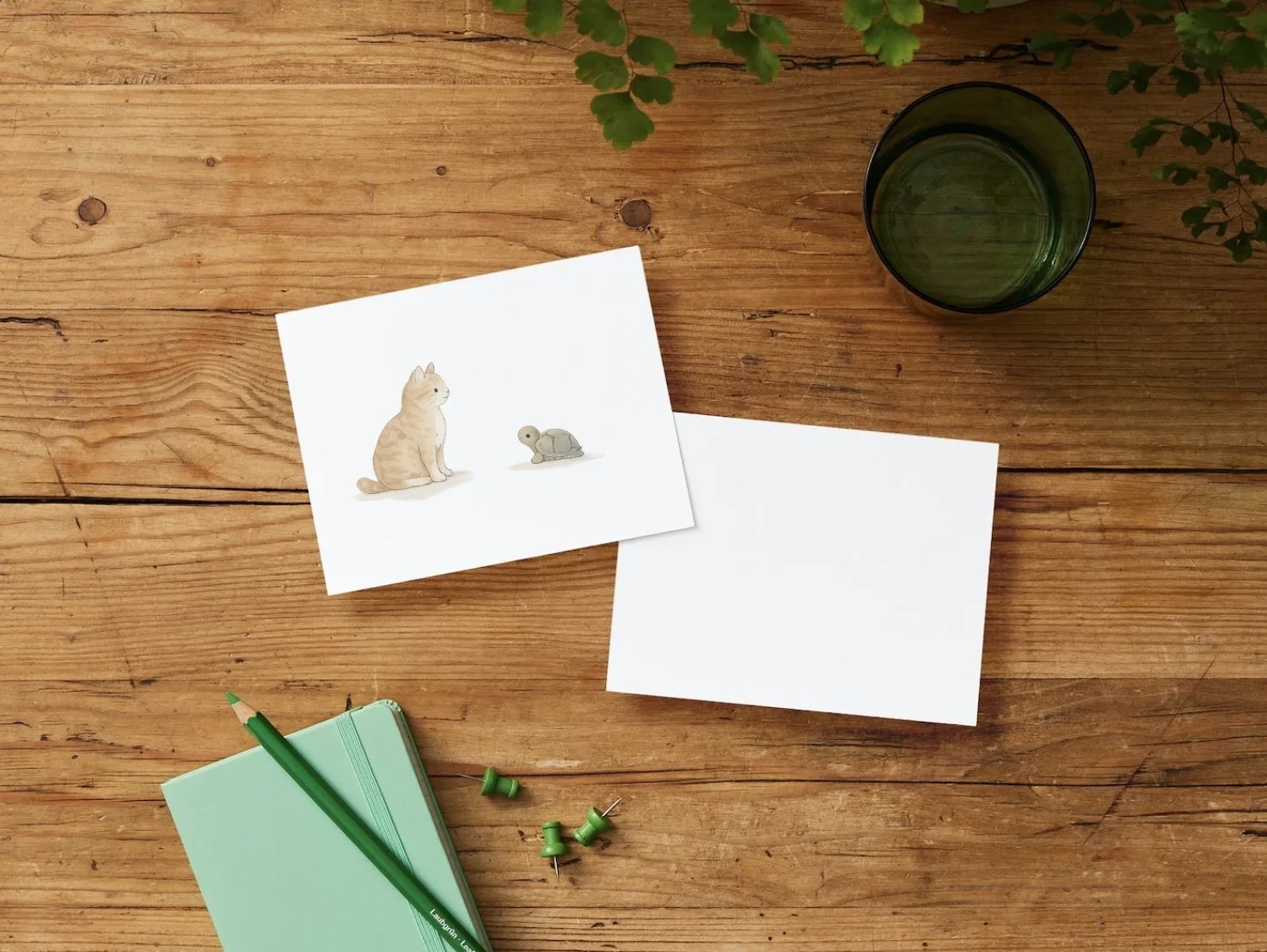 Cat Turtle Blank Card.jpg