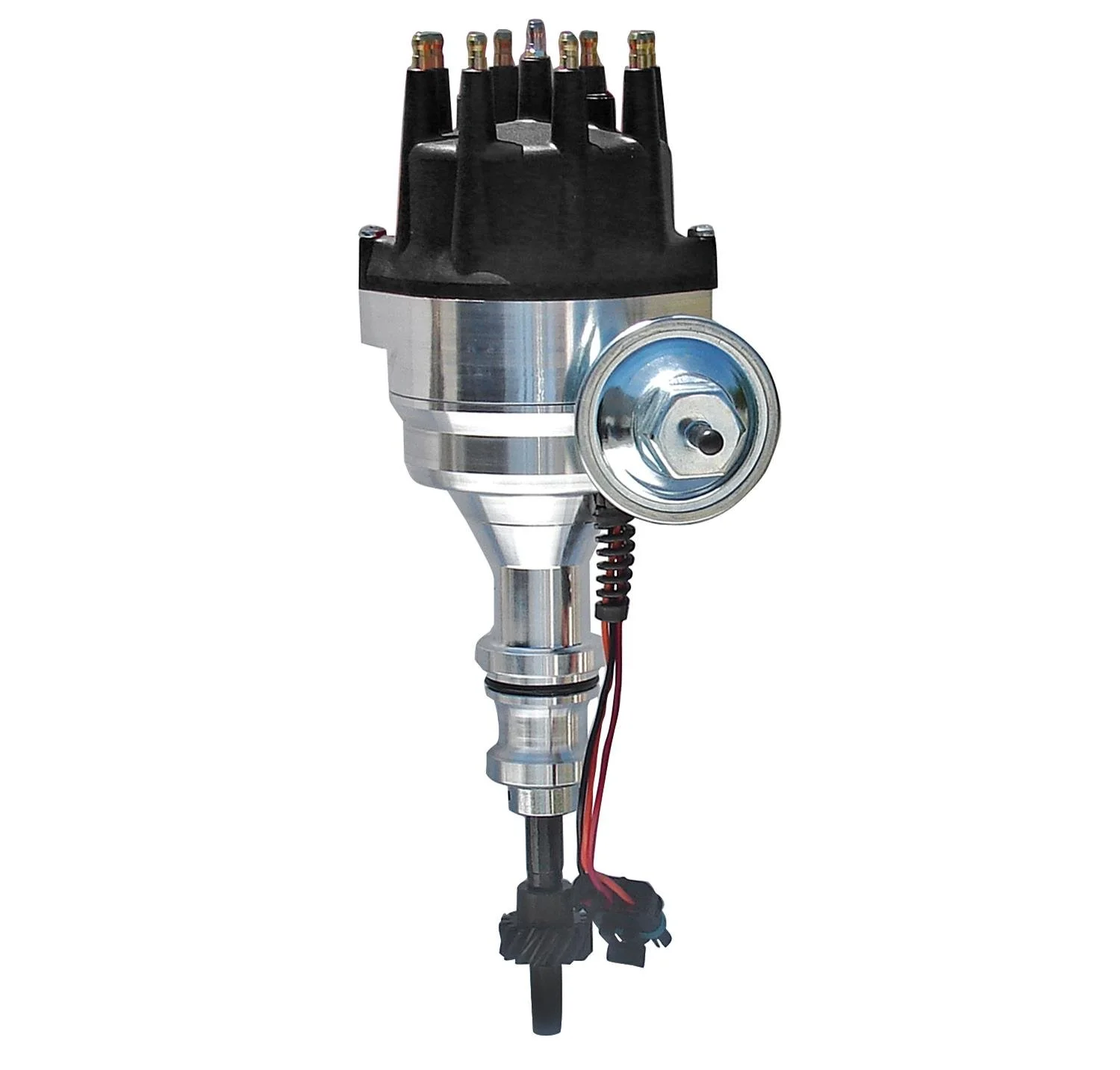 ENGINE WORKS  351W READY TO RUN DISTRIBUTOR BLACK CAP