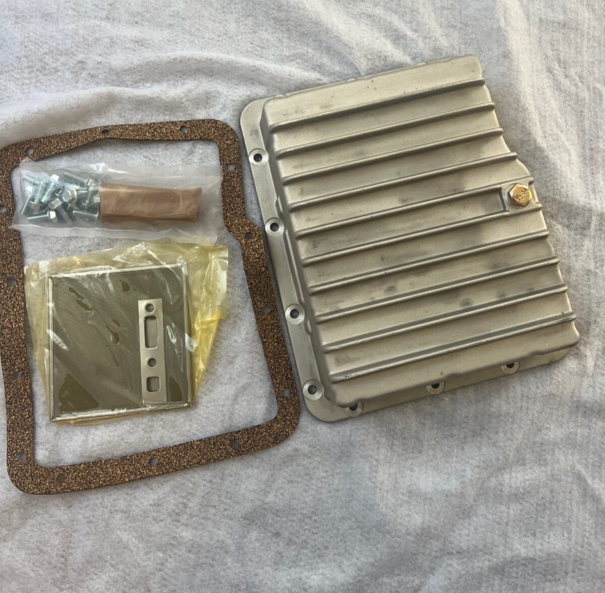 POWERGLIDE DRAG RACE /PRO STREET DEEP ALUMINUM PAN W/FILTER & GASKET