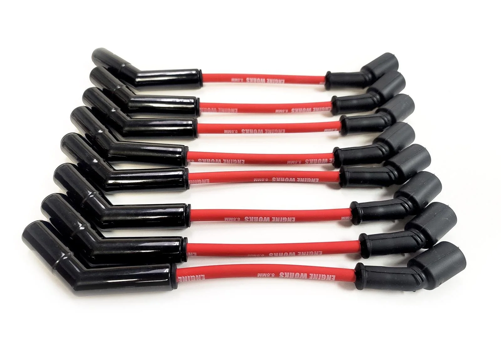Engine Works Ceramic Spark Plug Wire Set GM LS ENGINES RED