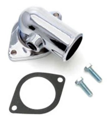 CHROME WATER NECK FORD FE ENGINES /W GASKET & BOLTS