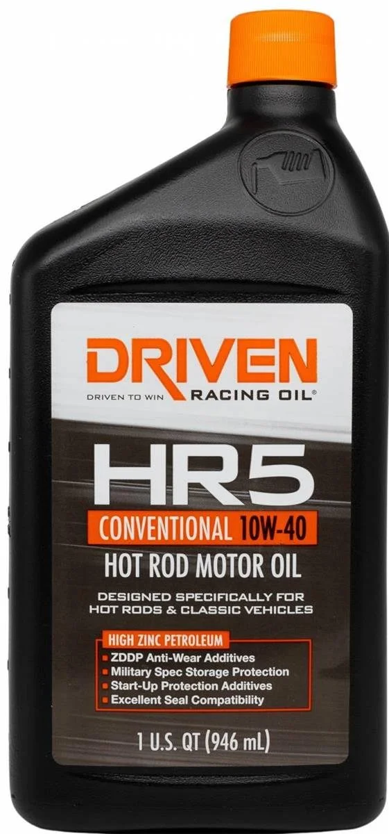 DRIVEN HR5 SAE 10W-40 Conventional Oil | Quart SKU: