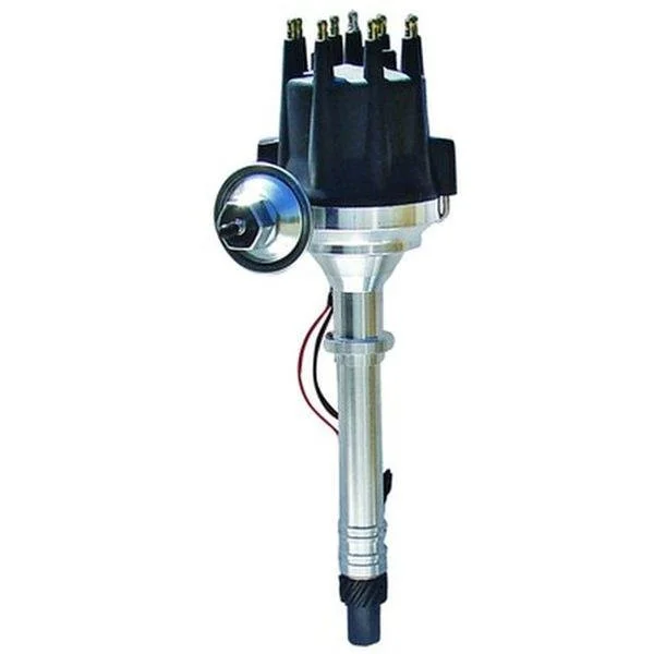 ENGINE WORKS  CHEVY V8 READY TO RUN DISTRIBUTOR BLACK CAP