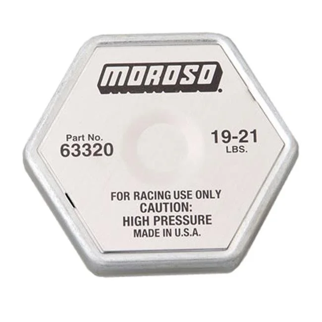 Moroso Racing Radiator Cap 19-21  PSI  63320