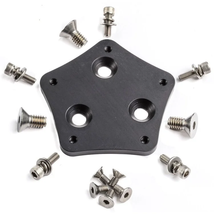 Steering Wheel Adapter 3 Bolt Hub to 5 Bolt Wheel
