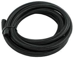 REDHORSE 230 SERIES LIGHTWEIGHT BLACK NYLON HOSE 8AN . SOLD PER FOOT.