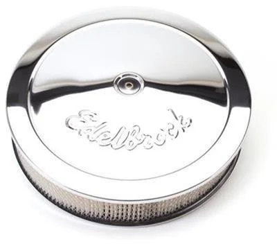 Edelbrock Pro-Flo Series 14 in. Round Chrome Air Cleaner Assembly 1221