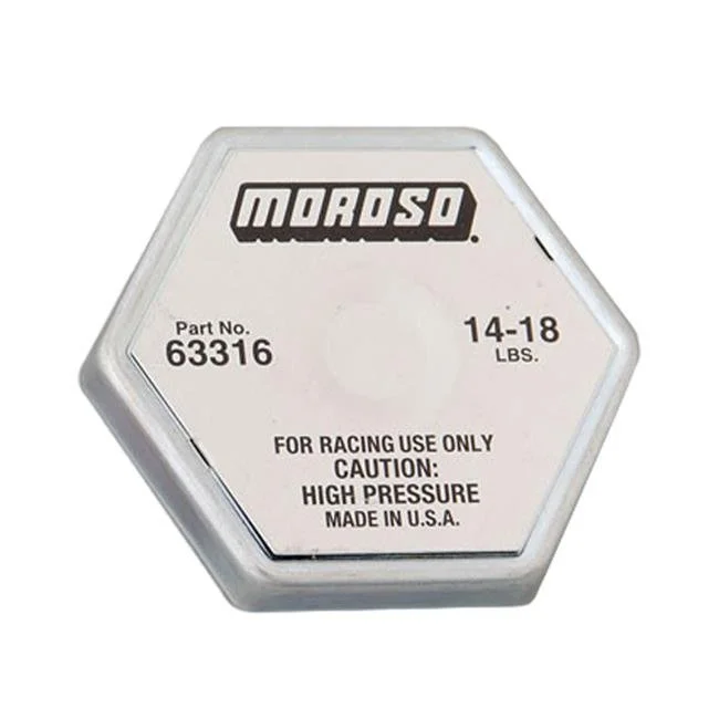 Moroso Racing Radiator Cap 14-16 PSI  63316