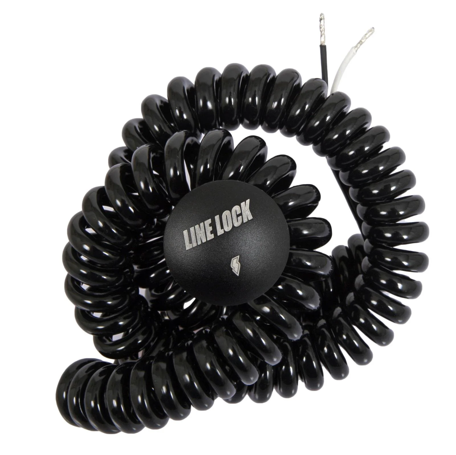 Switch, Push Button, LINE LOCK, Momentary, Black Anodized, 15 Amps,