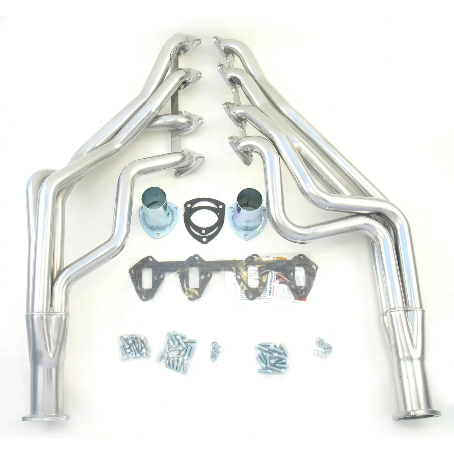 DOUGS HEADERS 1967-70 FORD MUSTANG/ COUGAR FE BIG BLOCK 1 3/4" LONG TUBE HEADER W/ CERAMIC COATING