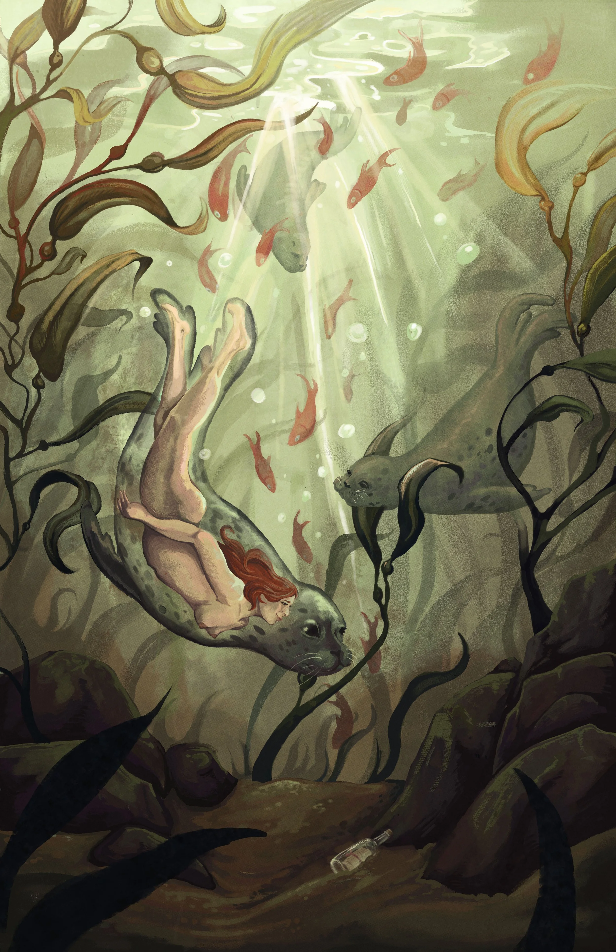 “Where the Deepest Currents Fall” Digital, Adobe Photoshop