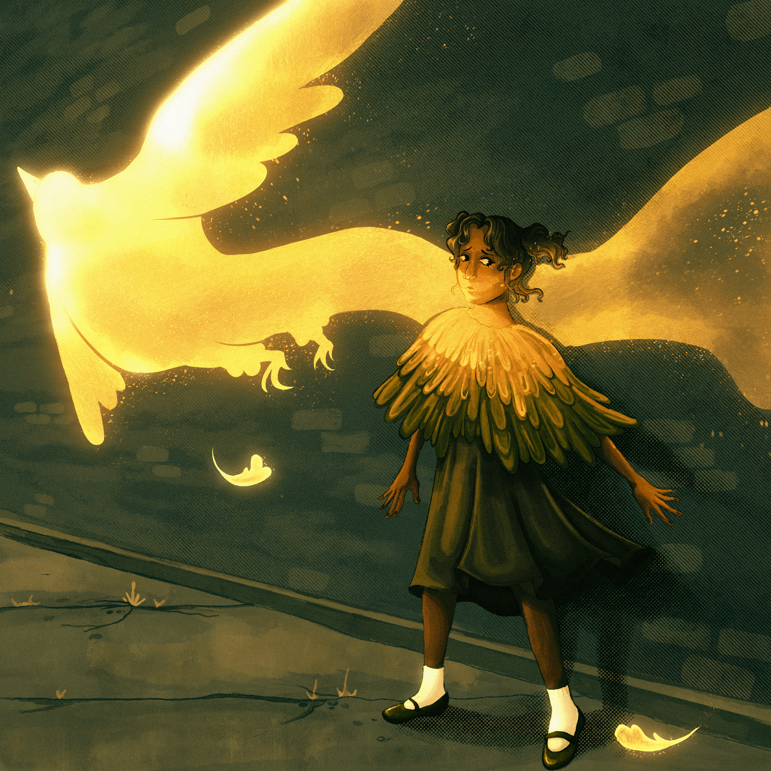 Anya, from Kasimir Aluki’s “Symbiosis”

Digital, Procreate 11” x 11” April 2026